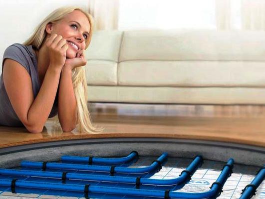 Трубы и фитинги для подпольного отопления (ТРИ ВАРИАНТА)